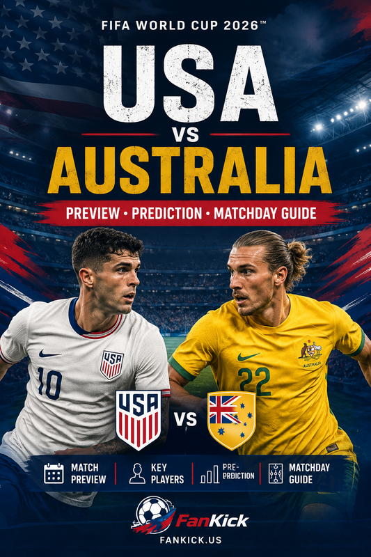 USA vs Australia World Cup 2026 Preview, Prediction & Matchday Guide
