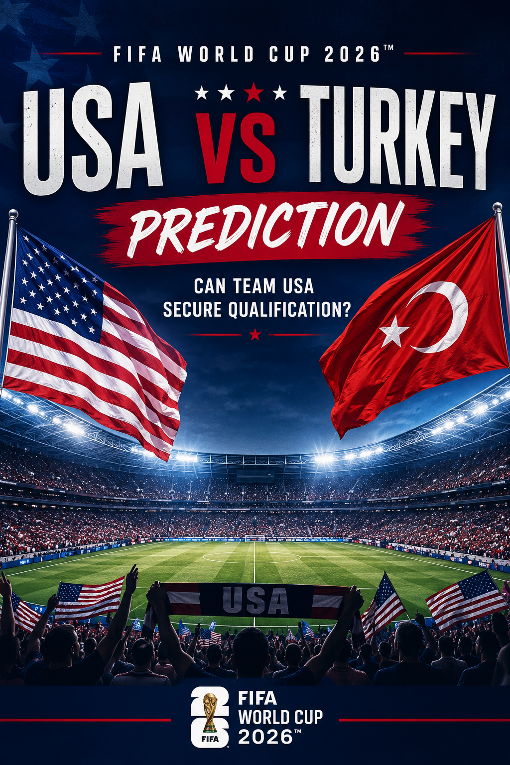 USA vs Turkey Prediction: Can Team USA Qualify?