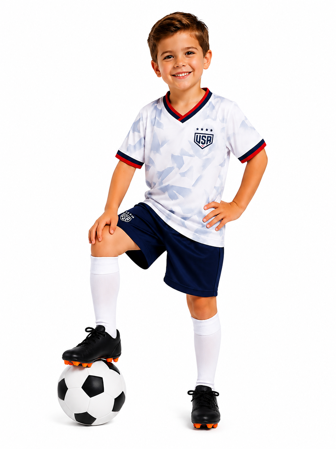 USA Soccer Kit For Kids | Jersey & Shorts 🇺🇸